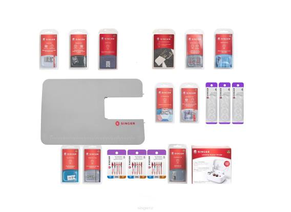 19-Pc Accessory Bundle for Computerized Heavy Duty Machines D24012 SINGER Accessories