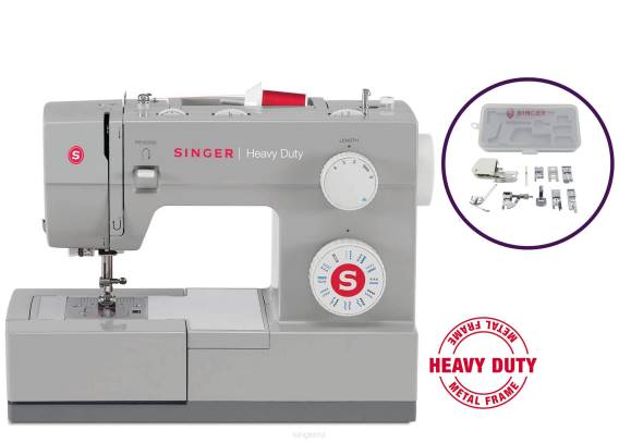 Heavy Duty 4423 Sewing Machine and Presser Foot Kit Bundle D24020 SINGER Machines