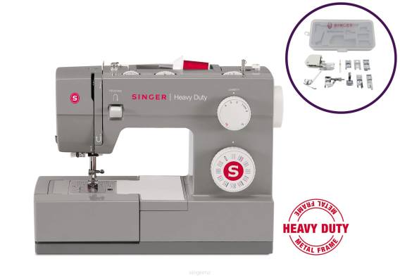 Heavy Duty 4432 Sewing Machine Presser Foot Kit Bundle D24015 SINGER Machines